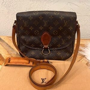 SOLD Louis Vuitton Saint Cloud GM Crossbody And Shoulder style purse handbag